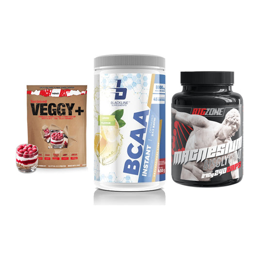 Pflanzliches Set: Sinob VEGGY + Blackline + Big Zone – alle enthaltenen Artikel