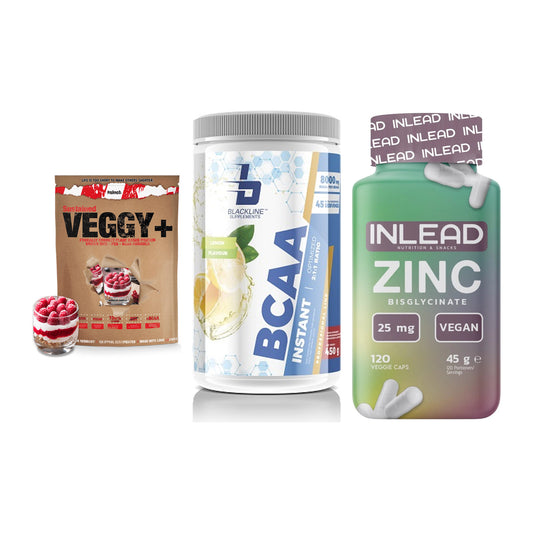 Pflanzliches Set: Sinob VEGGY + Blackline + INLEAD Zink – alle enthaltenen Artikel