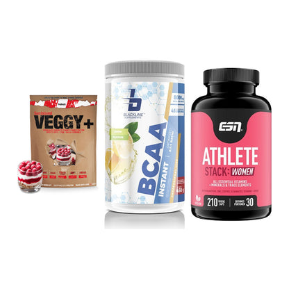 Pflanzliches Set: Sinob VEGGY + Blackline + ESN Athlete – alle enthaltenen Artikel