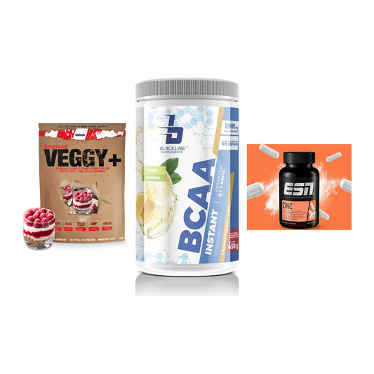 Pflanzliches Set: Sinob VEGGY + Blackline + ESN Zinc – alle enthaltenen Artikel