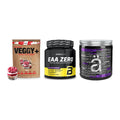Pflanzliches Set: Sinob VEGGY + BioTech EAA + Nanosupps Hype – alle enthaltenen Artikel