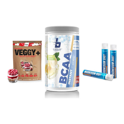 Pflanzliches Set: Sinob VEGGY + Blackline + Body Attack – alle enthaltenen Artikel