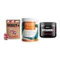 Pflanzliches Set: Sinob VEGGY + ProFuel Glutami + Sinob Vitamin C – alle enthaltenen Artikel