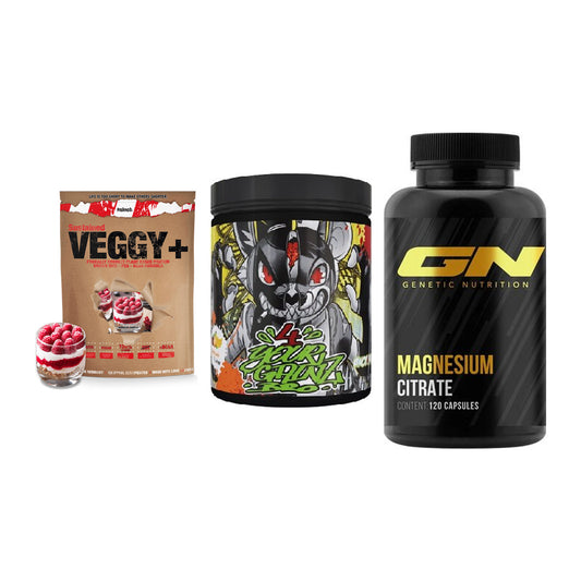 Pflanzliches Set: Sinob VEGGY + BPS-Pharma + GN Magnesium – alle enthaltenen Artikel