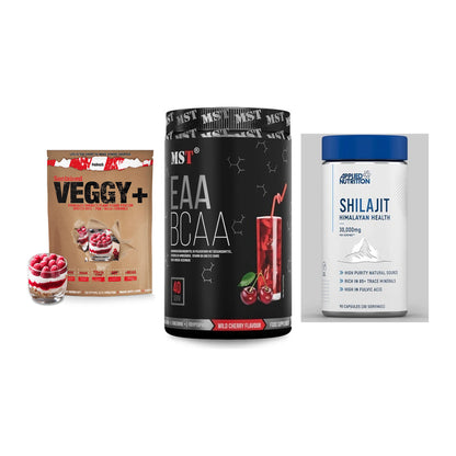 Pflanzliches Set: Sinob VEGGY + MST EAA & BCAA + Applied Nutriti – alle enthaltenen Artikel