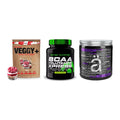 Pflanzliches Set: Sinob VEGGY + Scitec BCAA + Nanosupps Hype – alle enthaltenen Artikel