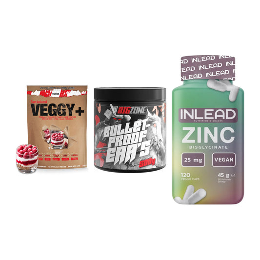 Pflanzliches Set: Sinob VEGGY + Big Zone + INLEAD Zink – alle enthaltenen Artikel