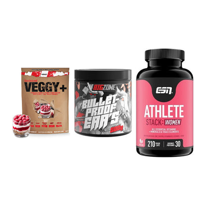 Pflanzliches Set: Sinob VEGGY + Big Zone + ESN Athlete – alle enthaltenen Artikel
