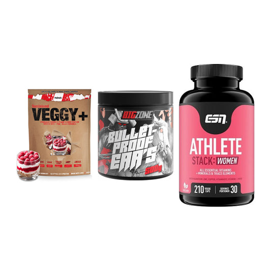 Pflanzliches Set: Sinob VEGGY + Big Zone + ESN Athlete – alle enthaltenen Artikel