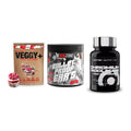 Pflanzliches Set: Sinob VEGGY + Big Zone + Scitec Chromium – alle enthaltenen Artikel
