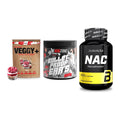 Pflanzliches Set: Sinob VEGGY + Big Zone + BioTech NAC – alle enthaltenen Artikel