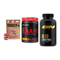 Pflanzliches Set: Sinob VEGGY + Body Attack + GN Q10 Health – alle enthaltenen Artikel