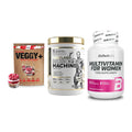 Pflanzliches Set: Sinob VEGGY + Kevin Levrone + BioTech Multivi – alle enthaltenen Artikel