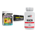 Pflanzliches Set: ProFuel V-Prote + Olimp AAKG + MST Niacin – alle enthaltenen Artikel
