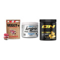 Pflanzliches Set: Sinob VEGGY + NNT Arginin HCL + GN Base Powder – alle enthaltenen Artikel