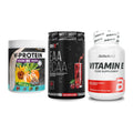 Pflanzliches Set: ProFuel V-Prote + MST EAA & BCAA + BioTech Vitamin – alle enthaltenen Artikel