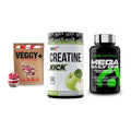 Pflanzliches Set: Sinob VEGGY + MST Creatine + Scitec Mega – alle enthaltenen Artikel