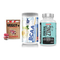 Pflanzliches Set: Sinob VEGGY + Blackline + Nutrend Zinc – alle enthaltenen Artikel