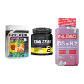Pflanzliches Set: ProFuel V-Prote + BioTech EAA + INLEAD Vitamin – alle enthaltenen Artikel