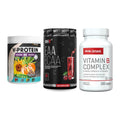 Pflanzliches Set: ProFuel V-Prote + MST EAA & BCAA + Body Attack – alle enthaltenen Artikel