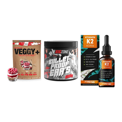 Pflanzliches Set: Sinob VEGGY + Big Zone + ProFuel Vitamin – alle enthaltenen Artikel