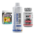 Pflanzliches Set: ProFuel V-Prote + MST L-Carnitine + MST Zinc – alle enthaltenen Artikel