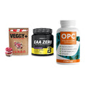 Pflanzliches Set: Sinob VEGGY + BioTech EAA + ProFuel OPC – alle enthaltenen Artikel