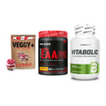 Pflanzliches Set: Sinob VEGGY + Body Attack + BioTech Vitabol – alle enthaltenen Artikel