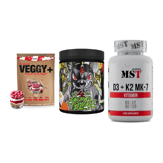 Pflanzliches Set: Sinob VEGGY + BPS-Pharma + MST Vitamin D3 – alle enthaltenen Artikel