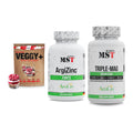 Pflanzliches Set: Sinob VEGGY + MST ArgiZinc + MST Tripple Mag – alle enthaltenen Artikel