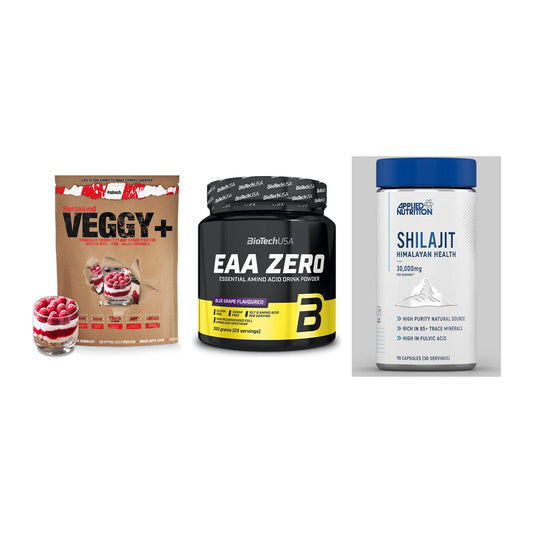 Pflanzliches Set: Sinob VEGGY + BioTech EAA + Applied Nutriti – alle enthaltenen Artikel