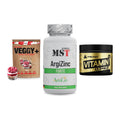 Pflanzliches Set: Sinob VEGGY + MST ArgiZinc + Peak Vitamin – alle enthaltenen Artikel