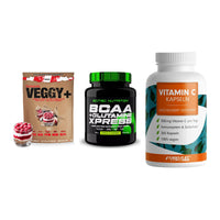 Pflanzliches Set: Sinob VEGGY + Scitec BCAA + ProFuel Vitamin