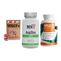 Pflanzliches Set: Sinob VEGGY + MST ArgiZinc + ProFuel MULTI – alle enthaltenen Artikel