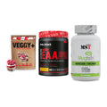 Pflanzliches Set: Sinob VEGGY + Body Attack + MST Magnesium – alle enthaltenen Artikel