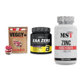 Pflanzliches Set: Sinob VEGGY + BioTech EAA + MST Zinc – alle enthaltenen Artikel
