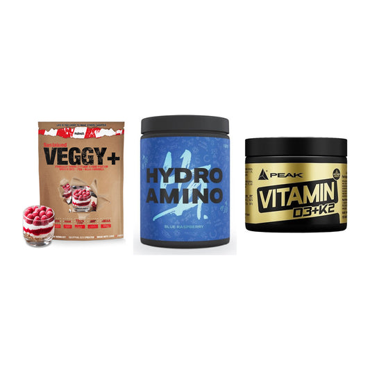 Pflanzliches Set: Sinob VEGGY + Nanosupps Hydro + Peak Vitamin – alle enthaltenen Artikel