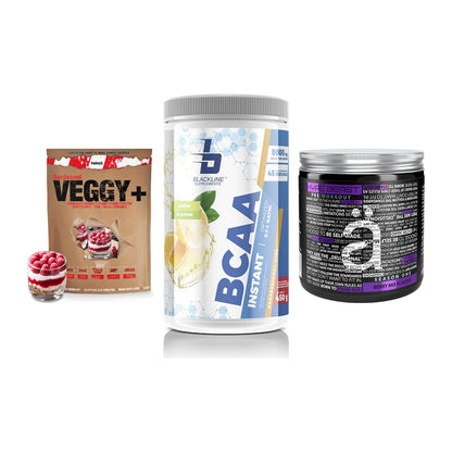 Pflanzliches Set: Sinob VEGGY + Blackline + Nanosupps Hype – alle enthaltenen Artikel
