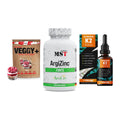 Pflanzliches Set: Sinob VEGGY + MST ArgiZinc + ProFuel Vitamin – alle enthaltenen Artikel
