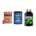 Pflanzliches Set: Sinob VEGGY + Nanosupps Hydro + Scitec Mega – alle enthaltenen Artikel