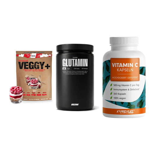 Pflanzliches Set: Sinob VEGGY + Big Zone + ProFuel Vitamin – alle enthaltenen Artikel