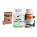 Pflanzliches Set: Sinob VEGGY + MST ArgiZinc + ProFuel Vitamin – alle enthaltenen Artikel