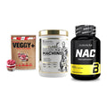 Pflanzliches Set: Sinob VEGGY + Kevin Levrone + BioTech NAC – alle enthaltenen Artikel