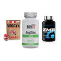 Pflanzliches Set: Sinob VEGGY + MST ArgiZinc + Scitec ZMB – alle enthaltenen Artikel