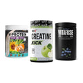 Pflanzliches Set: ProFuel V-Prote + MST Creatine + Big Zone – alle enthaltenen Artikel