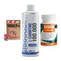 Pflanzliches Set: Sinob VEGGY + MST L-Carnitine + ProFuel EISEN – alle enthaltenen Artikel