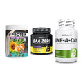 Pflanzliches Set: ProFuel V-Prote + BioTech EAA + BioTech One A – alle enthaltenen Artikel