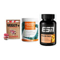 Pflanzliches Set: Sinob VEGGY + ProFuel Glutami + ESN Vitamin – alle enthaltenen Artikel