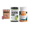Pflanzliches Set: Sinob VEGGY + MST Creatine + ProFuel EISEN – alle enthaltenen Artikel