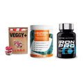 Pflanzliches Set: Sinob VEGGY + ProFuel Glutami + Scitec Iron Pro – alle enthaltenen Artikel